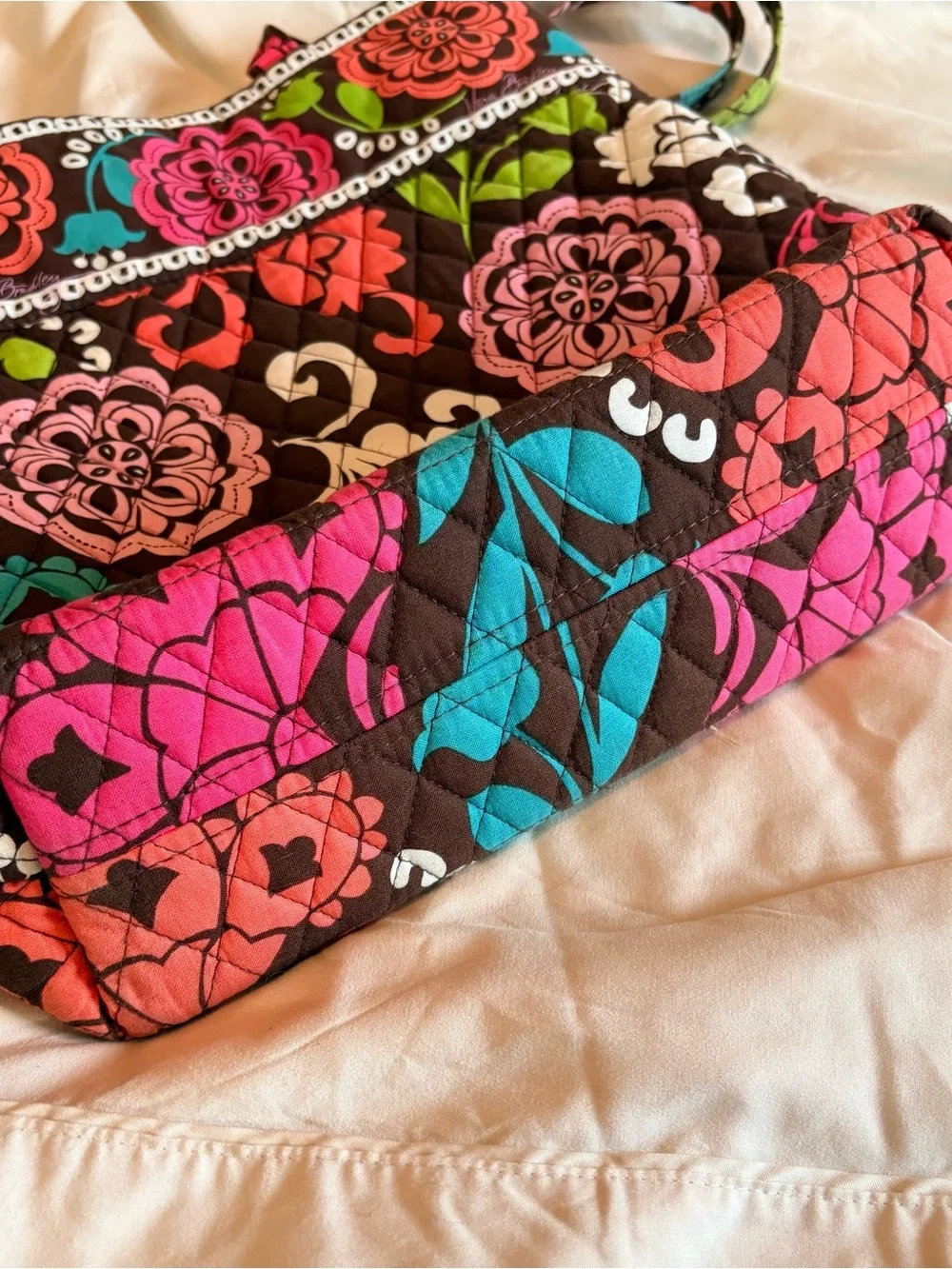 5pc Set Vera Bradley LOLA Set: Tote, Purse, Wallet, Coin Purse, Glasses case